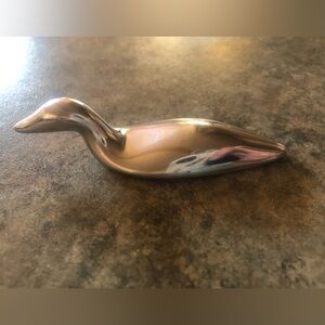 VTG Hoselton Loon Signed and Numbered 181 Made in Canada from Recycled Aluminum